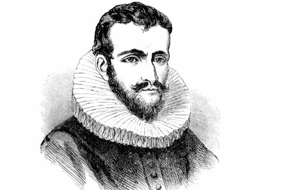 American Indians greeting travelers.